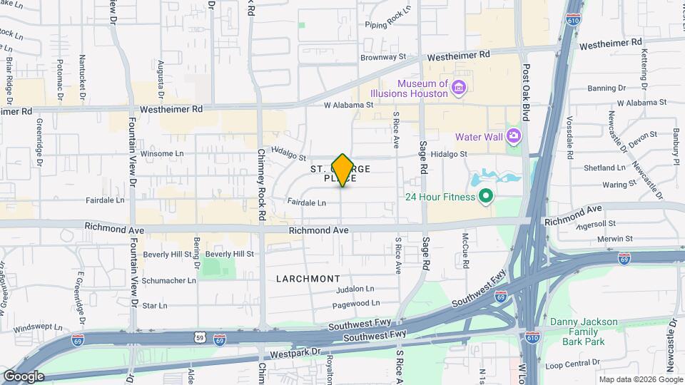 5365 Lampasas St Map and Location Details