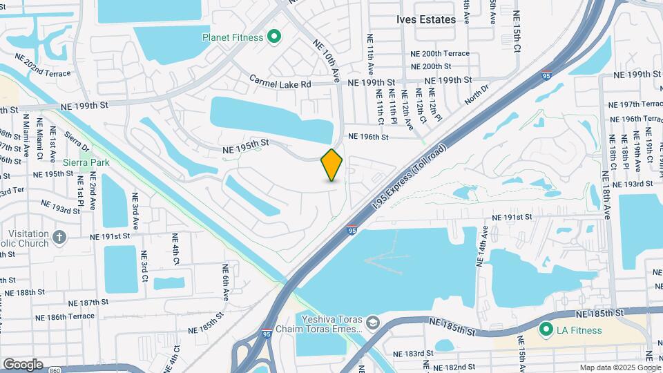 965 NE 193rd Ter Map and Location Details