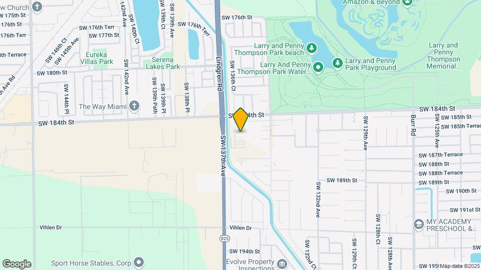 13612 SW 184th Ln Map and Location Details
