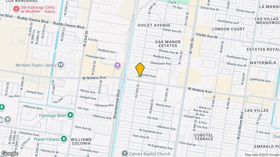 1522 W Nolana Ave Map and Location Details