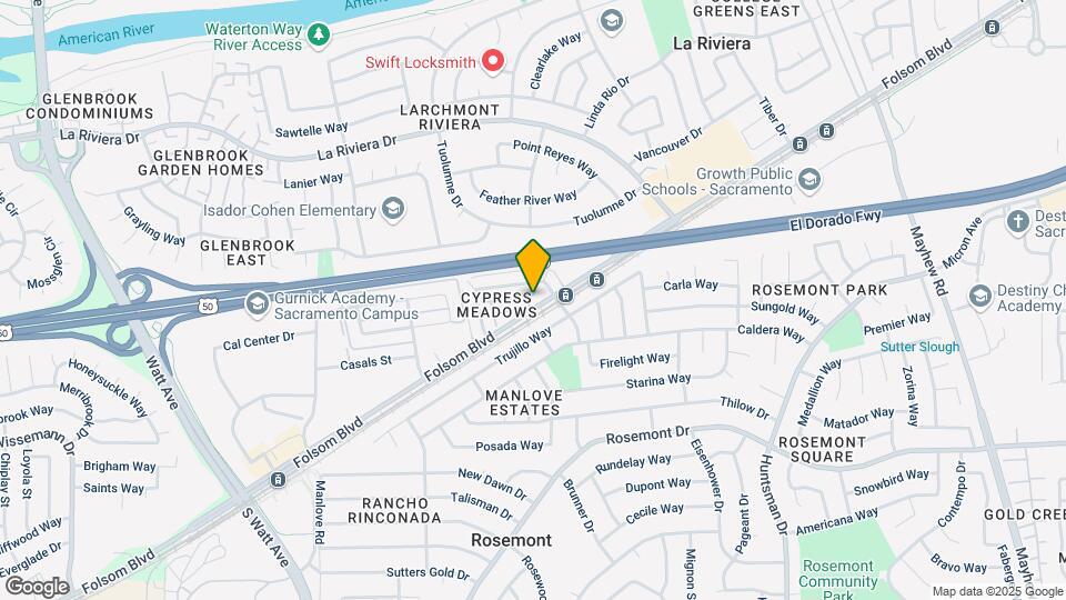 9079 Folsom Blvd Mapa y Detalles de la Ubicación