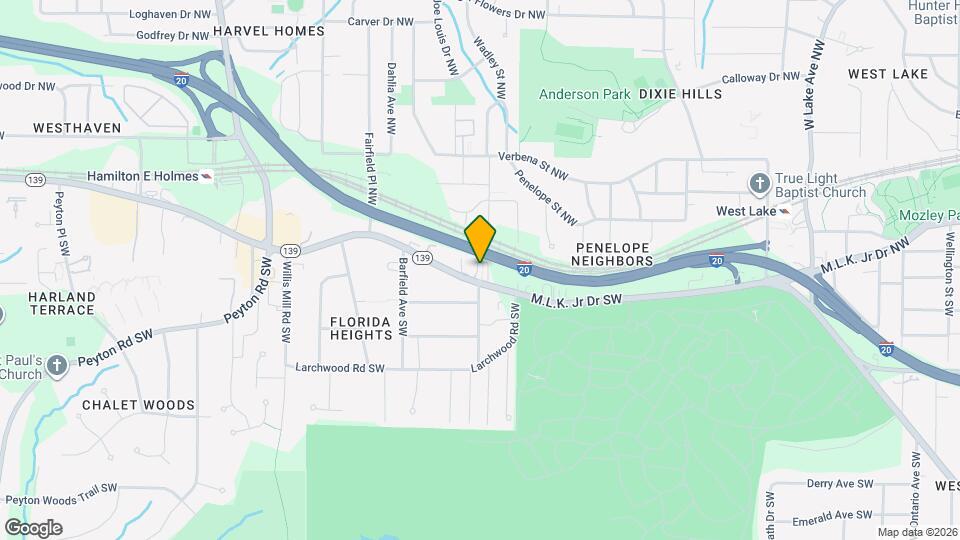 2129 M.L.K. Jr Dr SW Map and Location Details