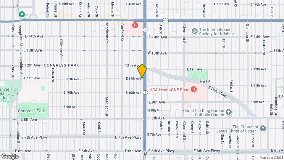 1083 Colorado Blvd Map and Location Details