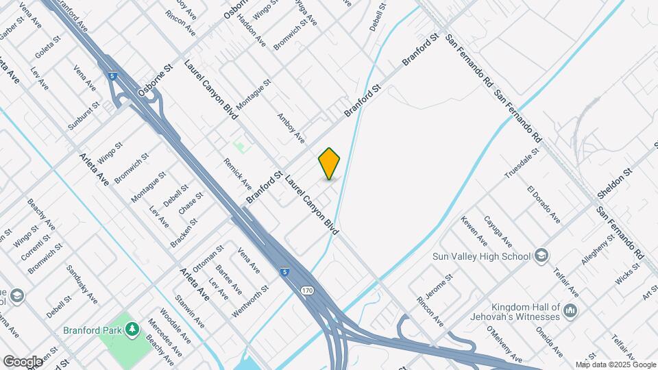 12719 Eagle Rock Way Map and Location Details