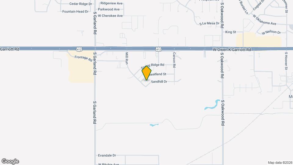 4722 Sandhill Dr Map and Location Details