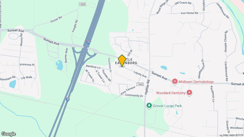 4405 Layola Ave Map and Location Details