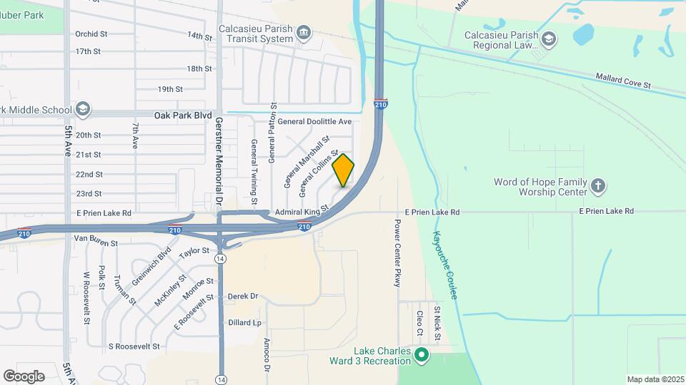 3107 Admiral King St Map and Location Details