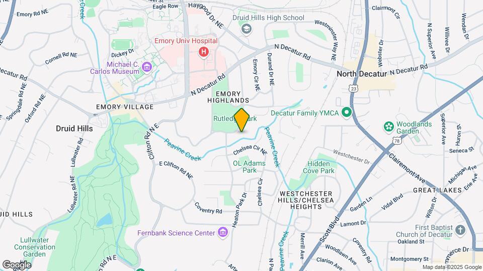 1783 Ridgewood Dr NE Map and Location Details