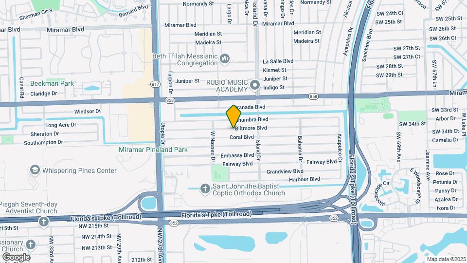 7752 Biltmore Blvd Map and Location Details