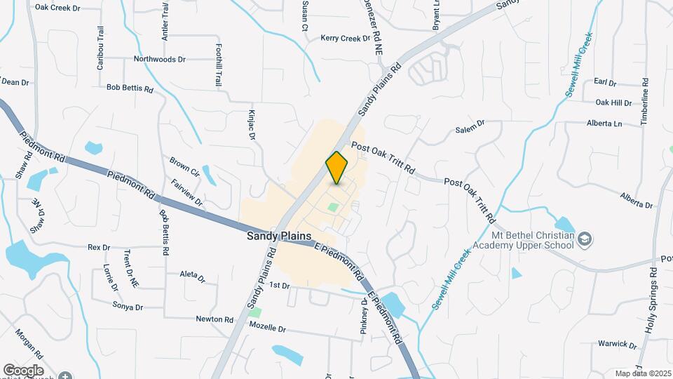 East Cobb Walk Townhomes Map and Location Details