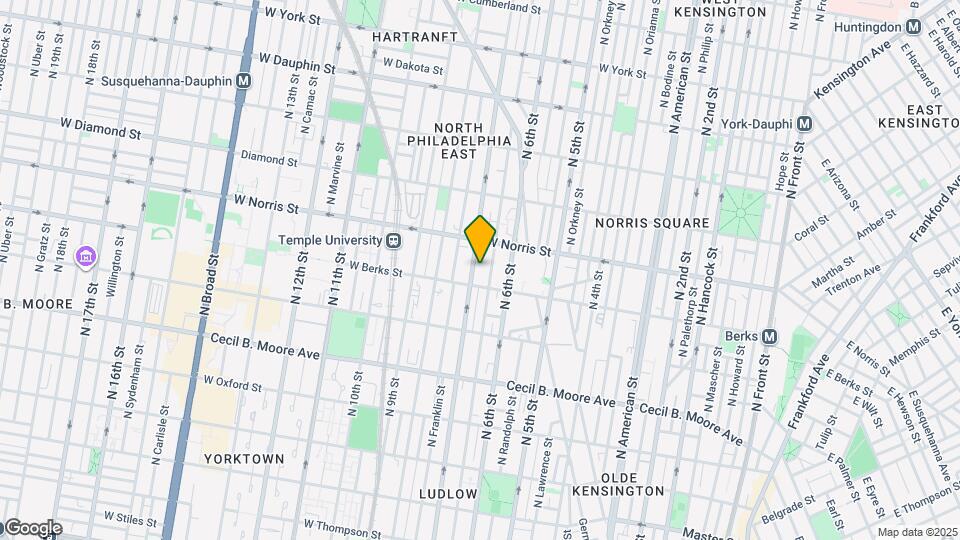 1917 N 7th St Map and Location Details