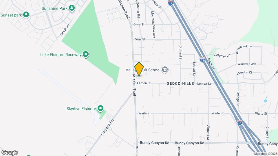 33440 Mission Trail Map and Location Details