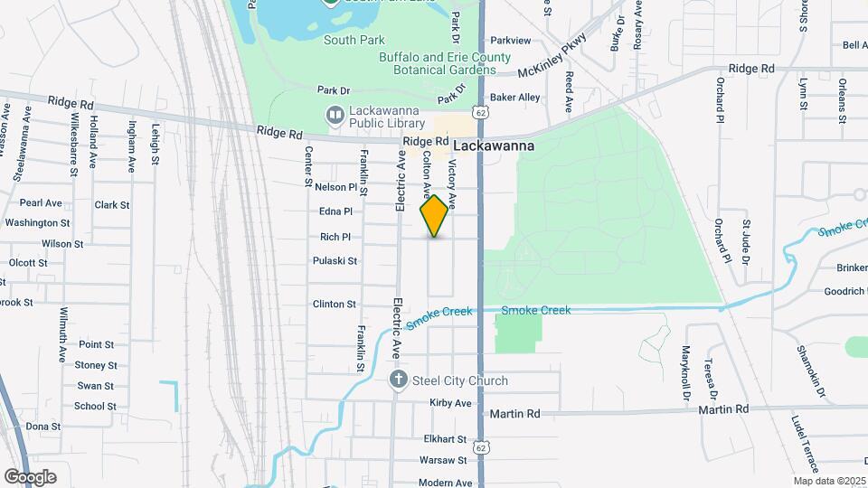 128 Colton Ave Map and Location Details