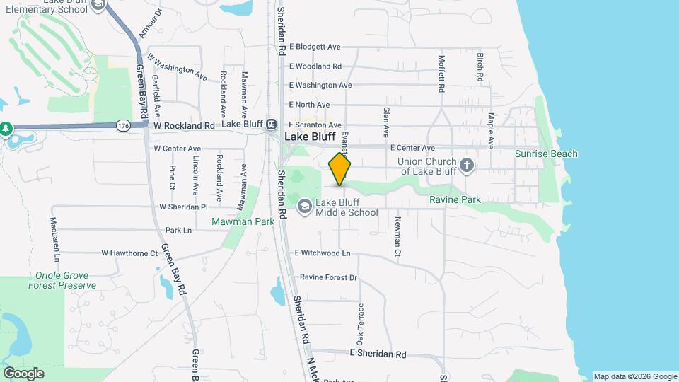 420 Evanston Ave Map and Location Details