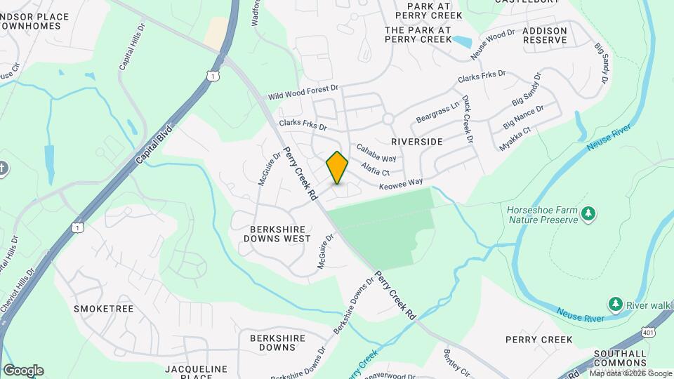 8002 Neches Ln Map and Location Details