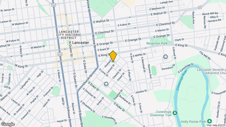 58 Locust St Map and Location Details
