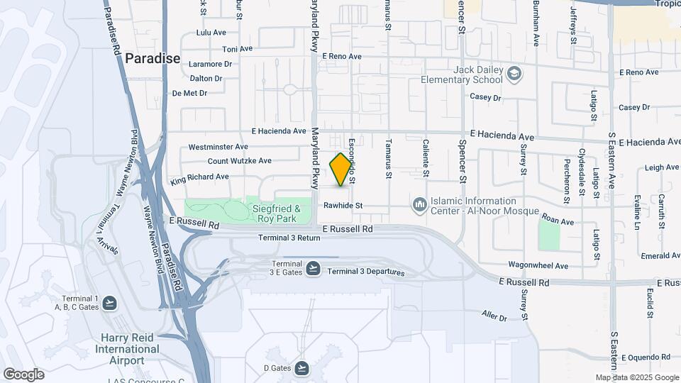 5457 Escondido St Map and Location Details