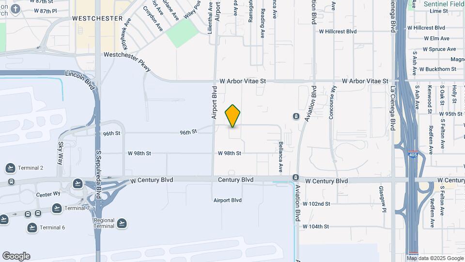 9613 Belford Ave Map and Location Details