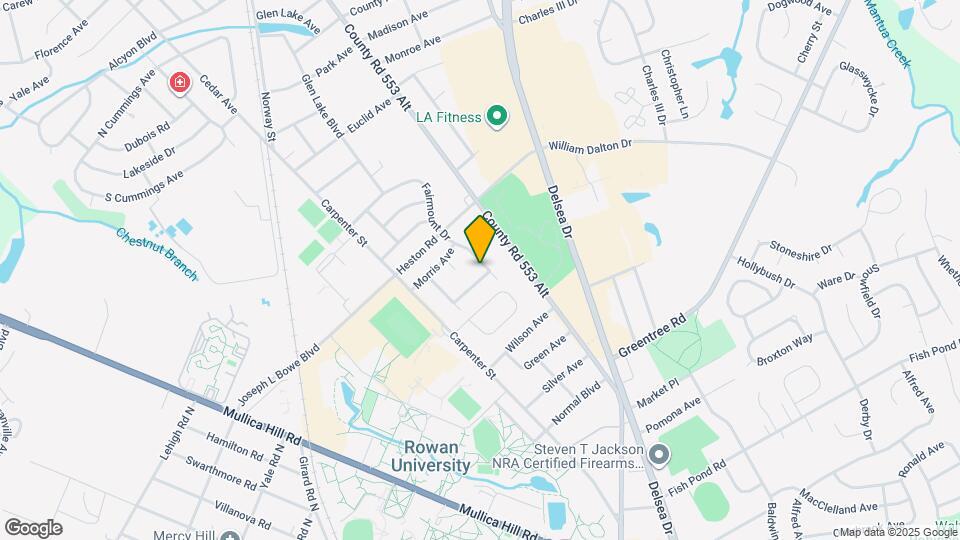 617 Whitman St Map and Location Details