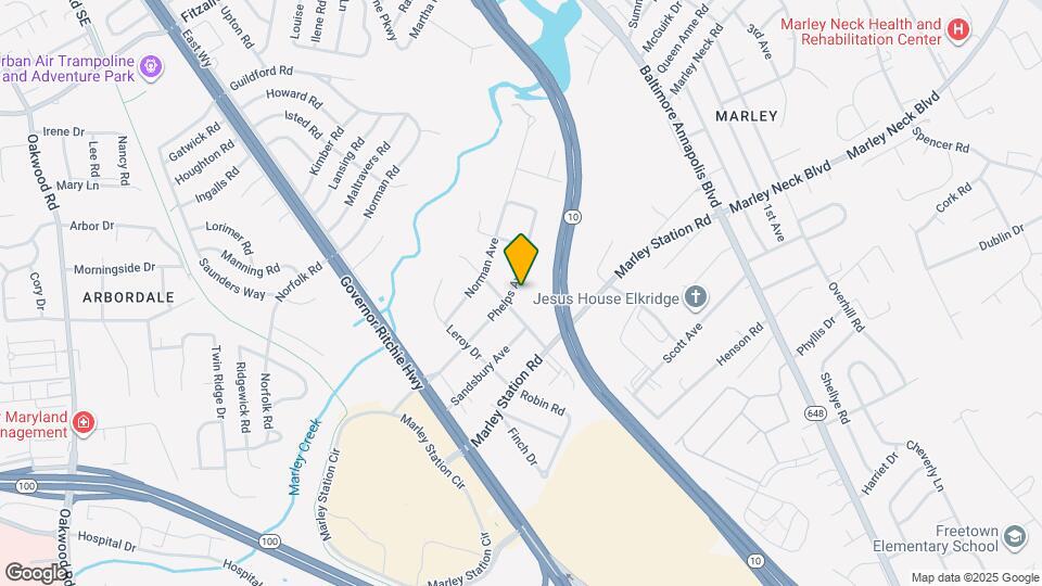 302 Phelps Ave Map and Location Details