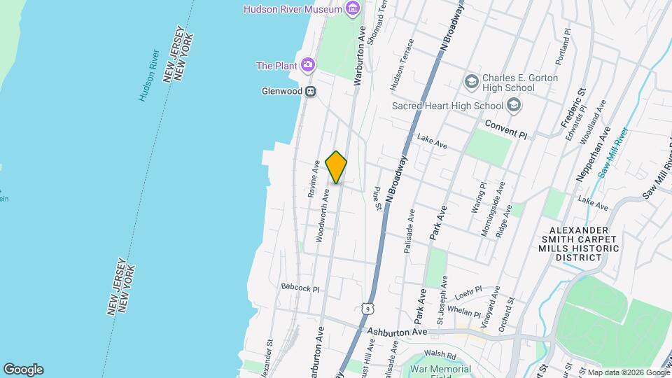 301 Warburton Ave Map and Location Details