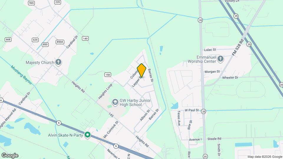 1485 Foshee Ct Map and Location Details