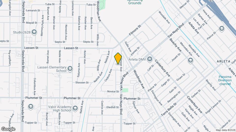 14610 Isla Vista Dr Map and Location Details