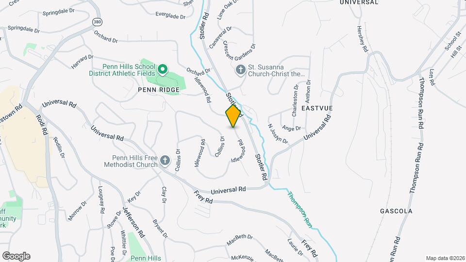 459 Idlewood Rd Map and Location Details