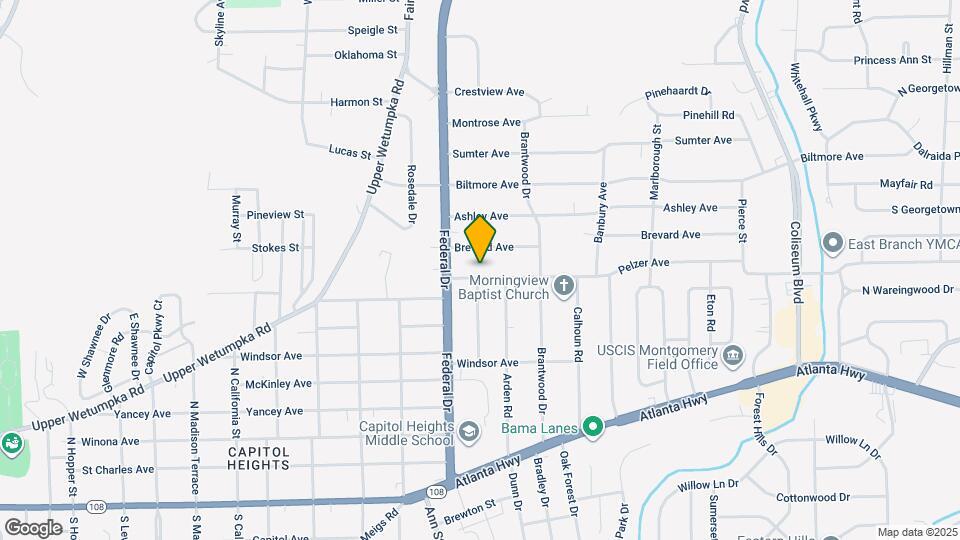 2727 Pelzer Ave Map and Location Details