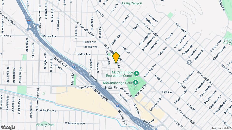 1807 Scott Rd Map and Location Details