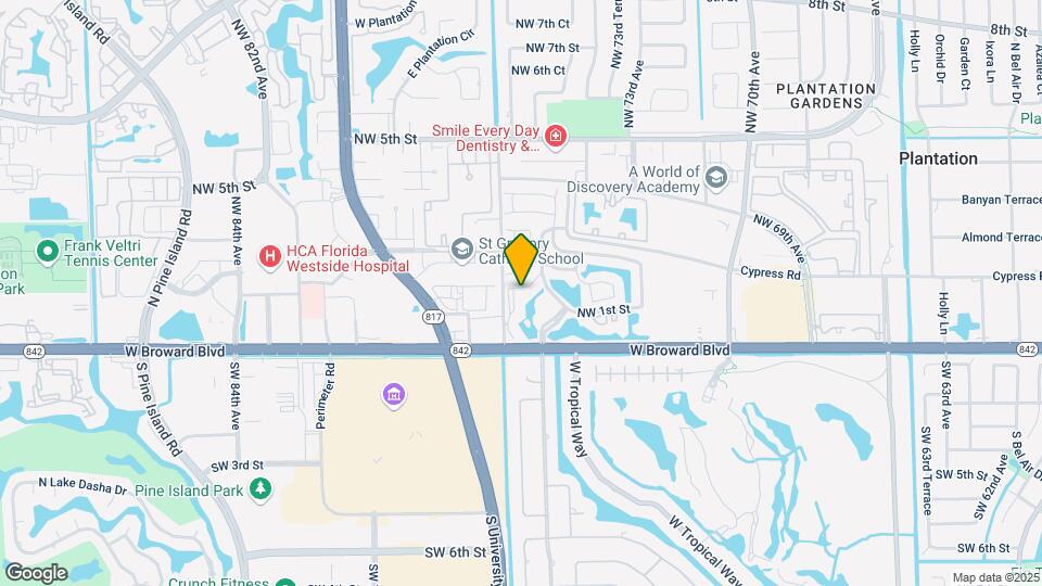 7500 NW 1st Ct-Unit -401-3 Map and Location Details