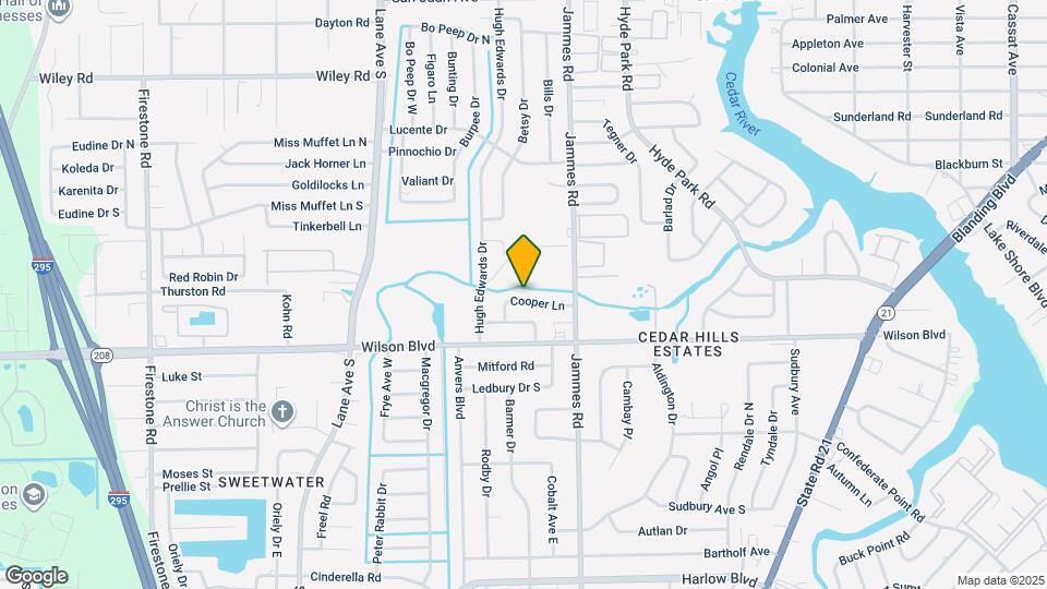 6477 Cooper Ln Map and Location Details