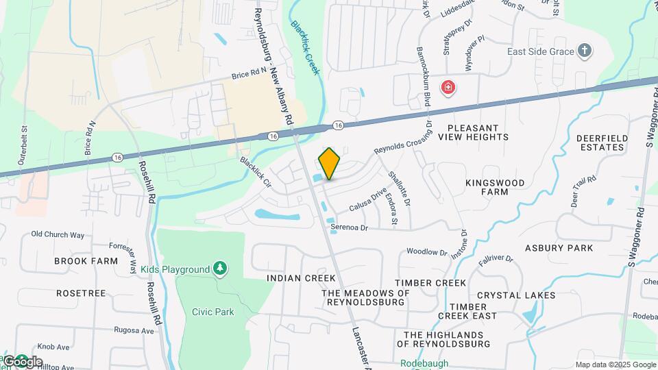 7107 Reynolds Crossing Dr Map and Location Details