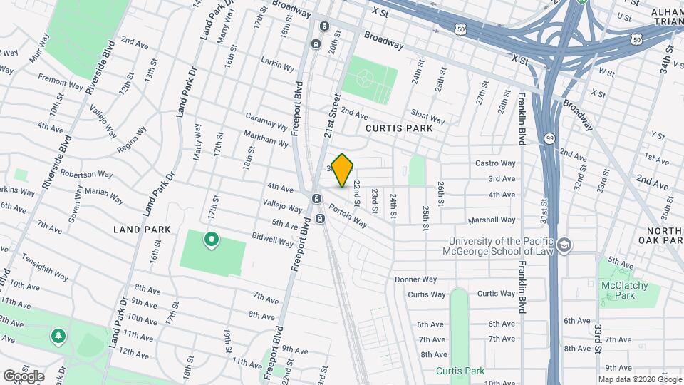 2133 Marshall Way Map and Location Details