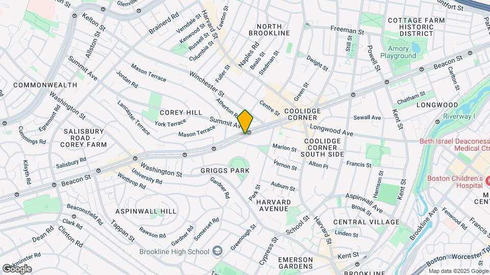 1431 Beacon St Map and Location Details