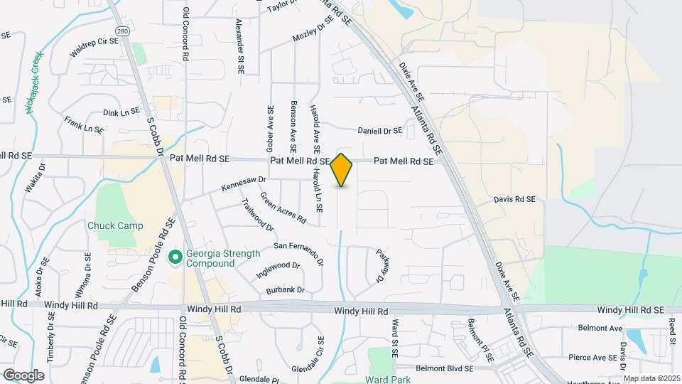 2119-2121 Valley Oaks Dr SE Map and Location Details