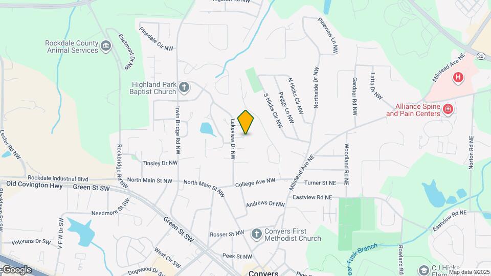 1121 Windgate Cir NW Mapa y Detalles de la Ubicación