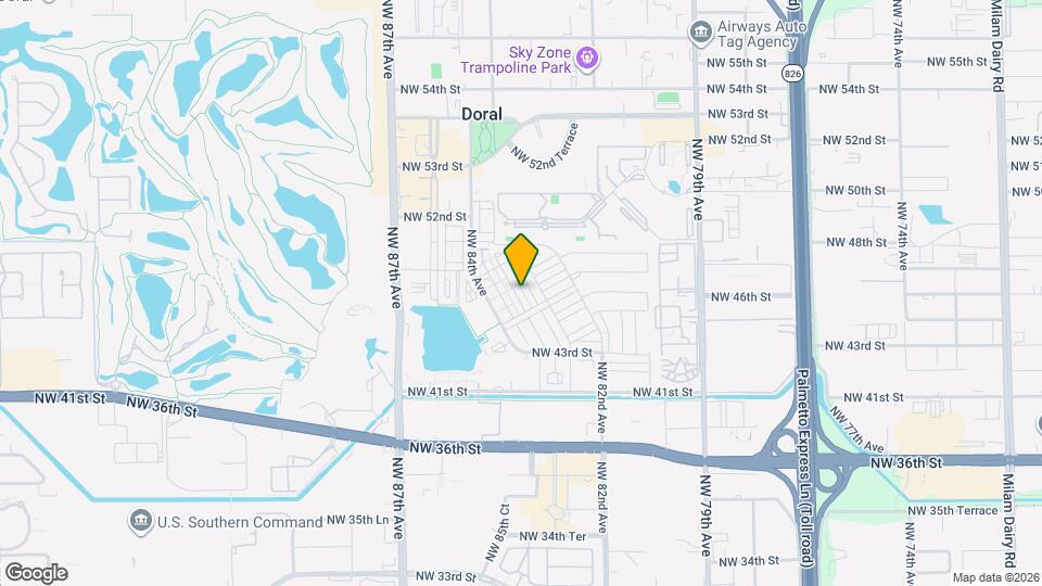 4680 NW 83rd Pkwy Map and Location Details