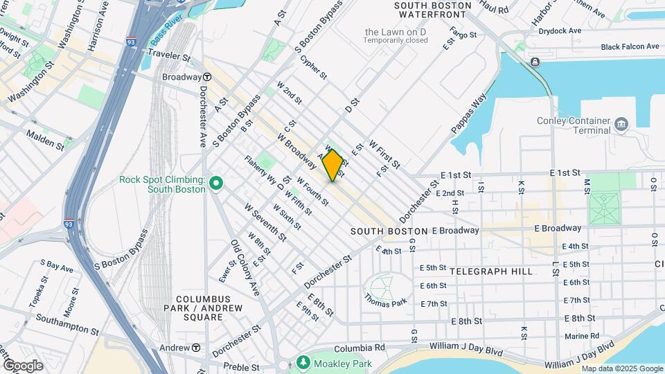 377-379 W Broadway Mapa y Detalles de la Ubicación