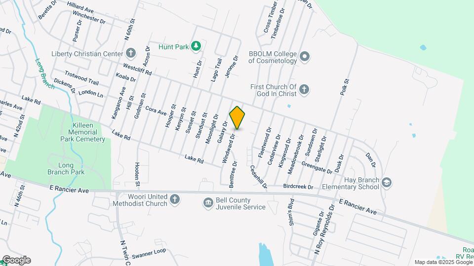 1902 Windward Dr Map and Location Details