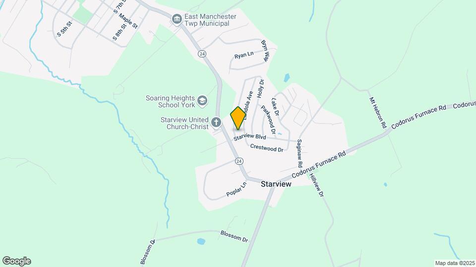 Starview Mobile Home Park Mapa y Detalles de la Ubicación