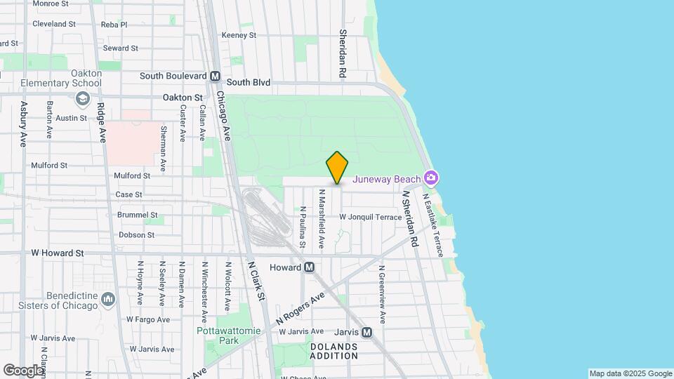 1609 W Juneway Ter, Unit 2c Map and Location Details