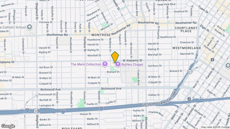 1412 Sul Ross St Map and Location Details