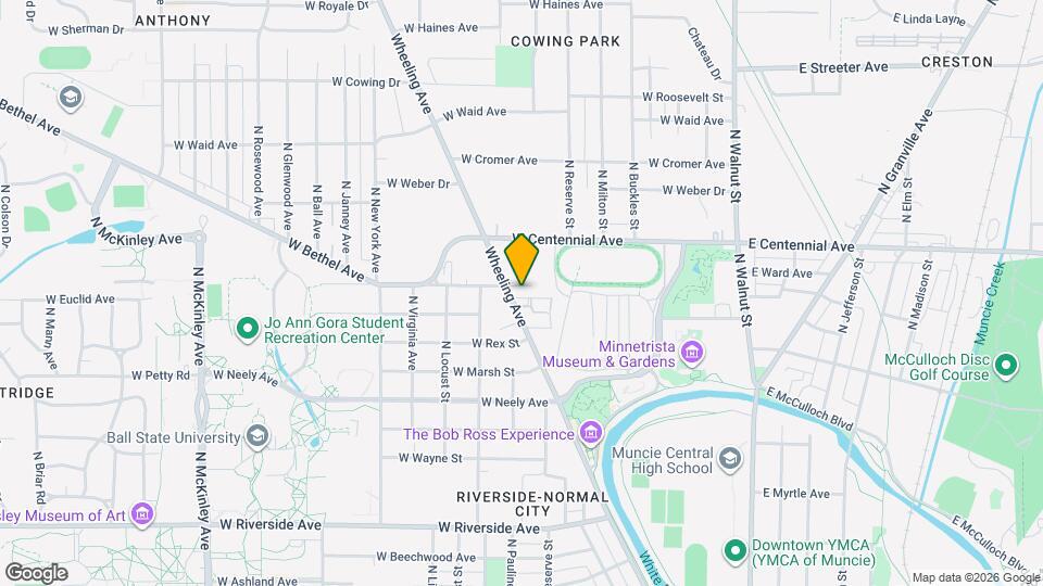 1516 Wheeling Ave Map and Location Details