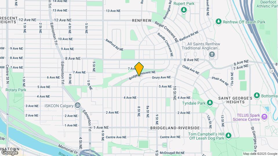 810 Drury Ave NE Map and Location Details