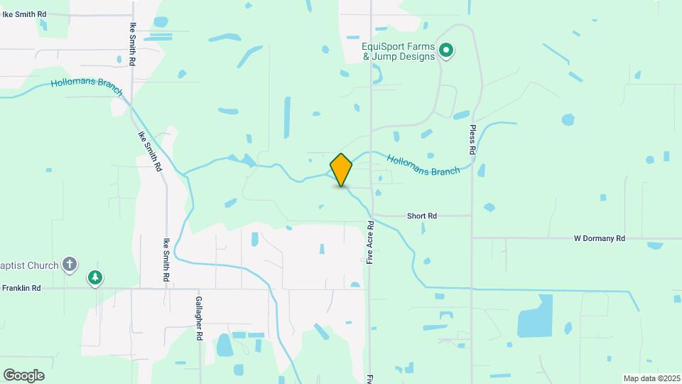 5545 Five Acre Rd Map and Location Details