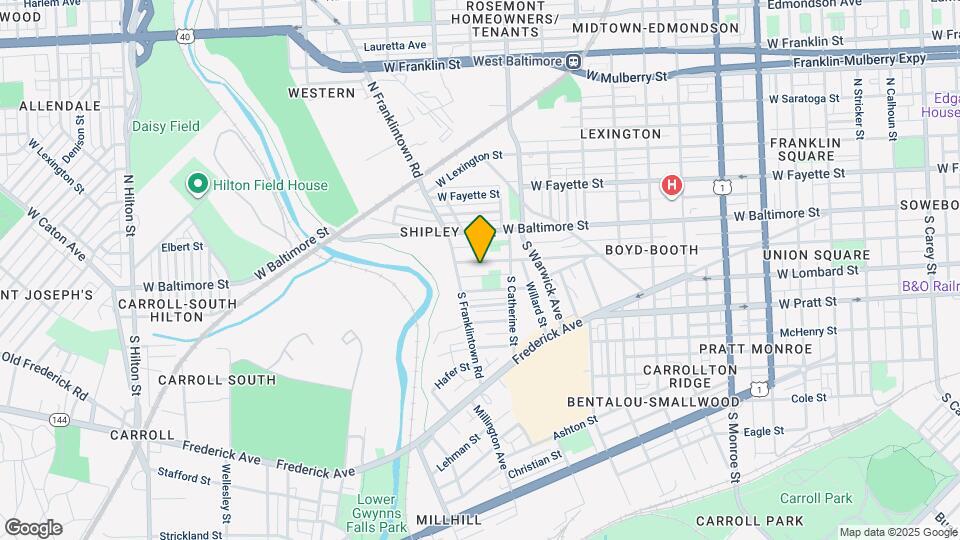 2544 Boyd St Map and Location Details