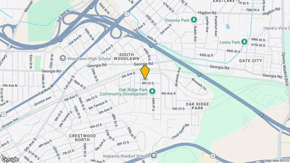 528 64th St S Map and Location Details