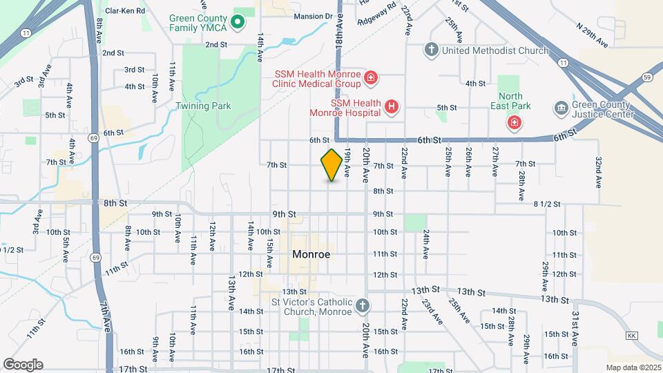 1803 8th St, Unit 1803 Map and Location Details