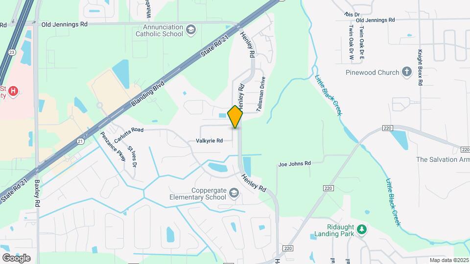 3541 Talisman Drive Map and Location Details